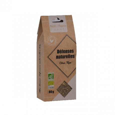 Nat & Form Les Tisanes Bio Défenses Naturelles 80g Nat & Form Les Tisanes Bio Défenses Naturelles 80g