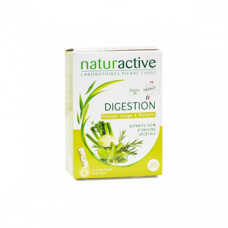 NATURACTIVE DIGESTION 20 STICKS FLUIDES NATURACTIVE DIGESTION 20 STICKS FLUIDES