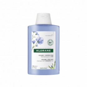 Klorane Shampooing volume au lin Bio 200ml