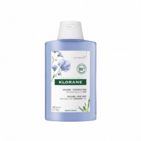 Klorane Shampooing volume au lin Bio 200ml Klorane Shampooing volume au lin Bio 200ml