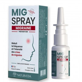 MIG SPRAY Migraine Spray nasal filmogène 15ml