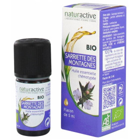 Naturactive Huile Essentielle Sarriette des Montagnes (Satureja montana L.) Bio 5 ml