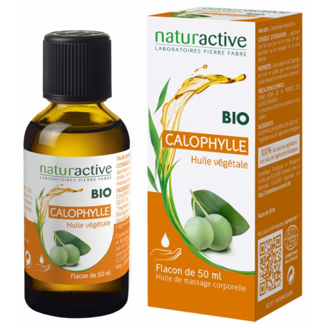 Naturactive Huile Végétale Calophylle Bio 50 ml Naturactive Huile Végétale Calophylle Bio 50 ml