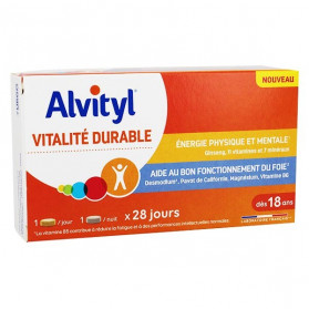 Alvityl Vitalité Durable 56 comprimés