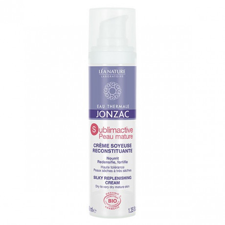 Jonzac Sublimactive Peau Mature Crème Soyeuse Reconstituante Bio 40ml Jonzac Sublimactive Peau Mature Crème Soyeuse Reconstituante Bio 40ml