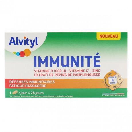Alvityl Immunité 28 comprimés Alvityl Immunité 28 comprimés
