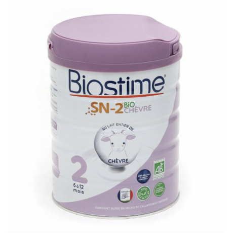 Biostime Lait Chèvre BIO 2ème Age 800 Grammes Biostime Lait Chèvre BIO 2ème Age 800 Grammes