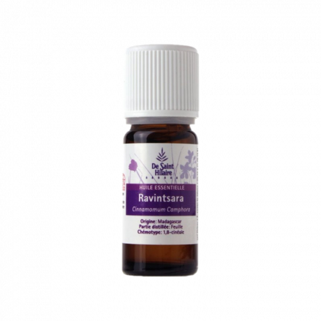 De Saint Hilaire Huile Essentielle de Ravintsara Bio 10ml De Saint Hilaire Huile Essentielle de Ravintsara Bio 10ml