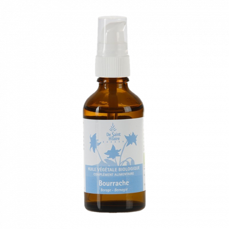 De Saint Hilaire Huile Végétale de Bourrache BIO 50ml De Saint Hilaire Huile Végétale de Bourrache BIO 50ml