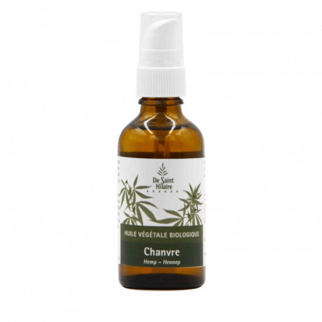 De Saint Hilaire Huile Végétale de Chanvre BIO 50ml De Saint Hilaire Huile Végétale de Chanvre BIO 50ml