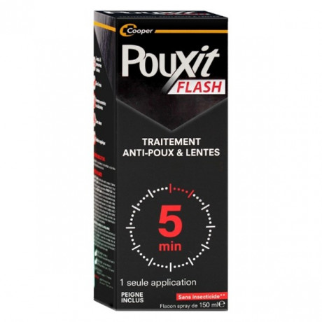 Pouxit Flash Spray Anti-Poux et Lentes 150ml