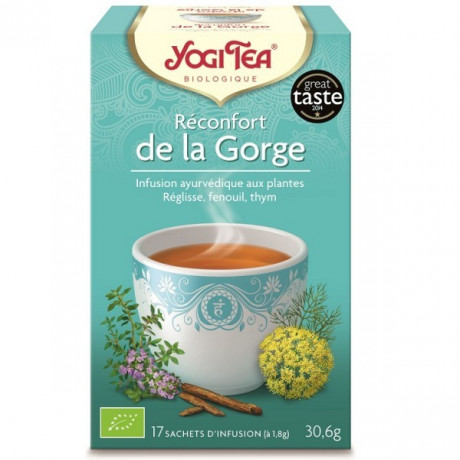 Yogi Tea Reconfort de la Gorge 17 sachets