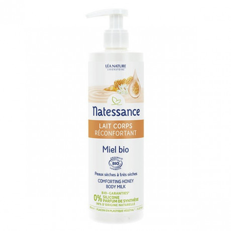 Natessance Bio Lait Corps Miel 400ml Natessance Bio Lait Corps Miel 400ml