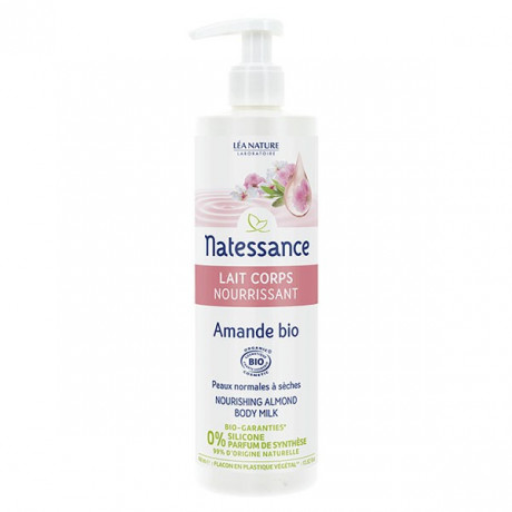 Natessance Bio Lait Corps Amande 400ml Natessance Bio Lait Corps Amande 400ml