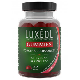 Luxeol Gummies Force & Croissance boite de 60