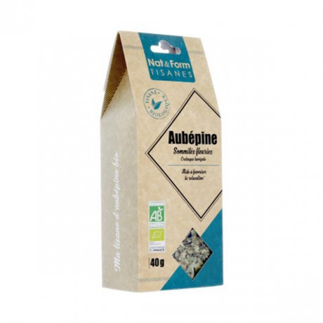 Nat & Form Les Tisanes Aubépine Bio 40g Nat & Form Les Tisanes Aubépine Bio 40g