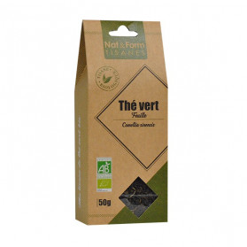 Nat & Form Tisane Thé Vert Bio 50g