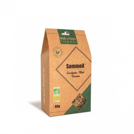 Nat & Form Tisane Sommeil Bio 80g Nat & Form Tisane Sommeil Bio 80g