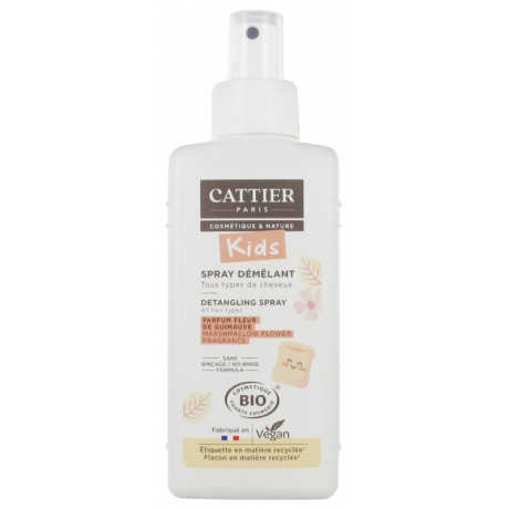 Cattier Kids Spray Démêlant Parfum Fleur de Guimauve Bio 200 ml Cattier Kids Spray Démêlant Parfum Fleur de Guimauve Bio 200 ml