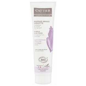 Cattier Masque Argile Violette Tous Types de Peaux Bio 100 ml