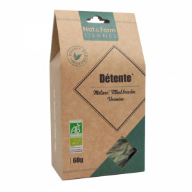 Nat & Form tisane detente/relaxation bio 60g