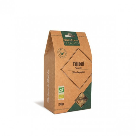 Nat & Form Les Tisanes Tilleul Bracté 30g Nat & Form Les Tisanes Tilleul Bracté 30g