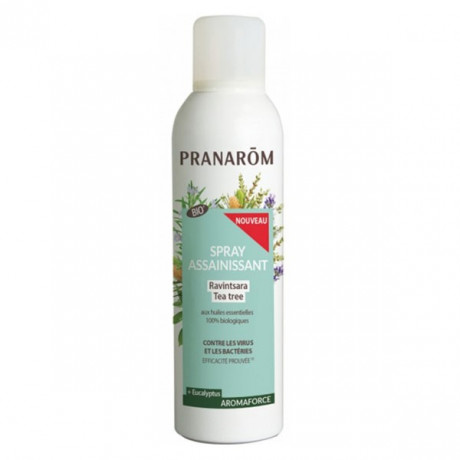 Pranarom Aromaforce Spray Assainissant Ravintsara Tea Tree Bio 400ml Pranarom Aromaforce Spray Assainissant Ravintsara Tea Tree Bio 400ml