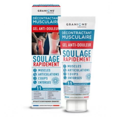 Granions Décontractant Musculaire gel Anti-douleur 100ml