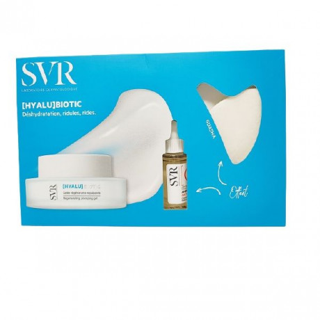SVR Coffret Hyalu Biotic Gelée 50ml + Ampoule C 10ml + Guasha Jade OFFERTS SVR Coffret Hyalu Biotic Gelée 50ml + Ampoule C 10ml + Guasha Jade OFFERTS