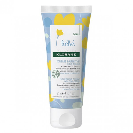 Klorane Bébé Calendula Crème Nutritive au Cold Cream 40ml Klorane Bébé Calendula Crème Nutritive au Cold Cream 40ml