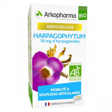Arkopharma Arkogélules Harpagophytum Bio 150 gélules Arkopharma Arkogélules Harpagophytum Bio 150 gélules