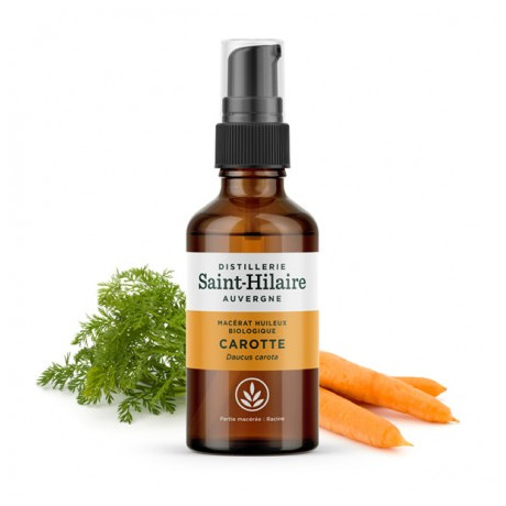 De Saint Hilaire Huile Végétale de Carotte Bio 50ml De Saint Hilaire Huile Végétale de Carotte Bio 50ml