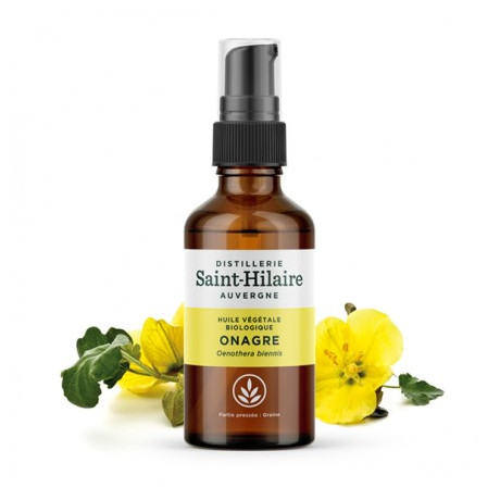 De Saint Hilaire Huile Végétale d'onagre Bio 50ml De Saint Hilaire Huile Végétale d'onagre Bio 50ml
