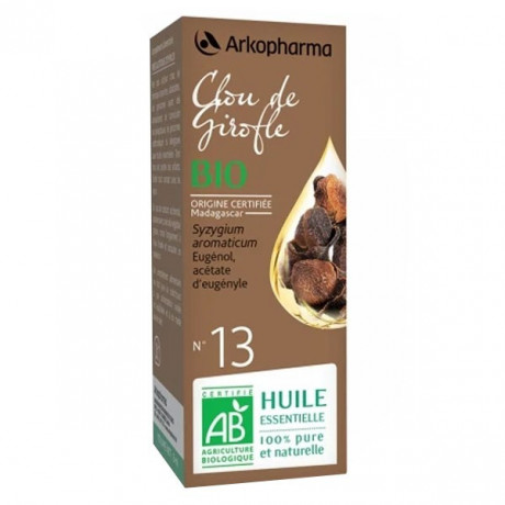 Arko Essentiel Huile Essentielle Bio Clou de Girofle N°13 5ml Arko Essentiel Huile Essentielle Bio Clou de Girofle N°13 5ml