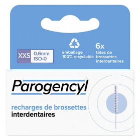Parogencyl Recharge de Brossettes Interdentaires XXS 6 unités