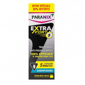 PARANIX Extra Fort shampoing anti-poux et lentes +30% 300ml