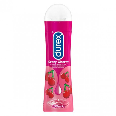 Durex Play Crazy Cherry Gel Lubrifiant Goût Cerise 100ml Durex Play Crazy Cherry Gel Lubrifiant Goût Cerise 100ml