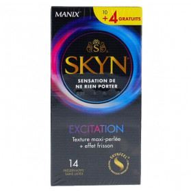 Manix Skyn Sensation de ne Rien Porter Excitation 10 préservatifs + 4 offerts