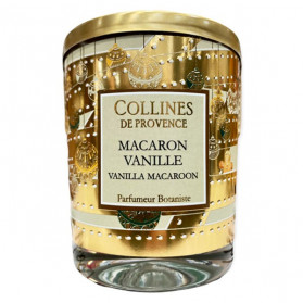Collines de Provence Bougie Macaron Vanille 180g