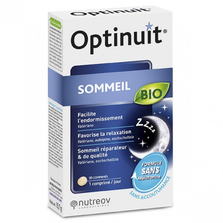 Nutreov Physcience Optinuit Sommeil Bio 30 comprimés