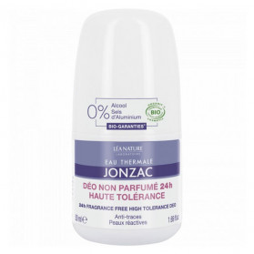 Jonzac Déodorant Non Parfumé 24h Roll-On Bio 50ml
