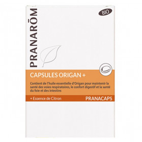 PRANARÔM ORIGAN + CAPSULES BIO 30 CAPSULES