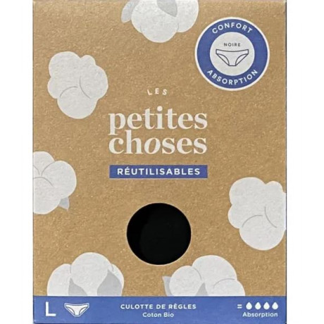 Les Petites Choses Culotte de règles en coton Bio Taille L Les Petites Choses Culotte de règles en coton Bio Taille L