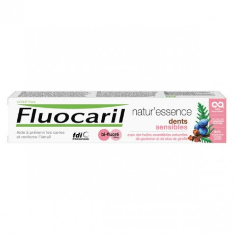 Fluocaril Natur'Essence Dentifrice Dents Sensibles 75ml Fluocaril Natur'Essence Dentifrice Dents Sensibles 75ml