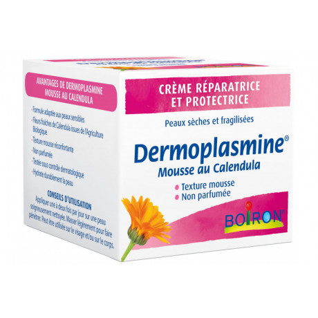 Dermoplasmine mousse au calendula crème réparatrice 20 ml Dermoplasmine mousse au calendula crème réparatrice 20 ml