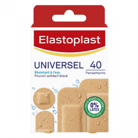 Elastoplast Pansements Universel 40 Pansements Elastoplast Pansements Universel 40 Pansements
