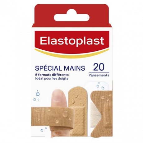 Elastoplast Spécial Mains 20 pansements Elastoplast Spécial Mains 20 pansements