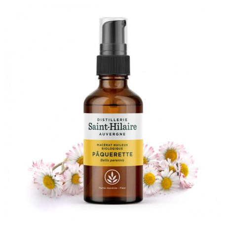 De Saint Hilaire Huiles végétales bio Pâquerette 50ml De Saint Hilaire Huiles végétales bio Pâquerette 50ml