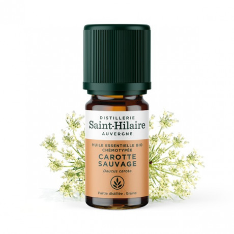De saint Hilaire Huiles essentielles bio Carotte sauvage 5ml De saint Hilaire Huiles essentielles bio Carotte sauvage 5ml