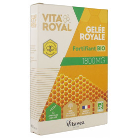 Vitavea Vita'Royal Gelée Royale Bio 1800 mg 10 Ampoules